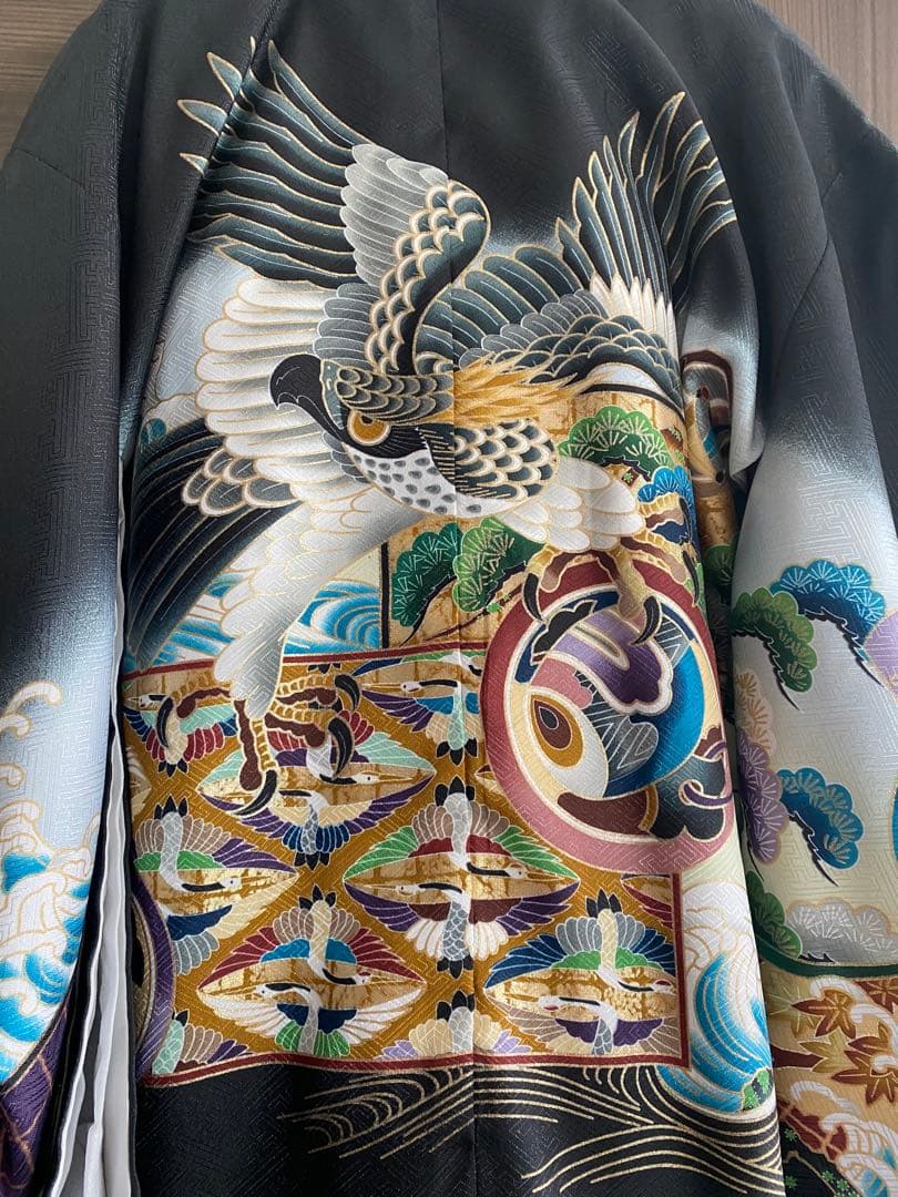 七五三　男の子　着物　【付属品:懐剣、羽織紐】