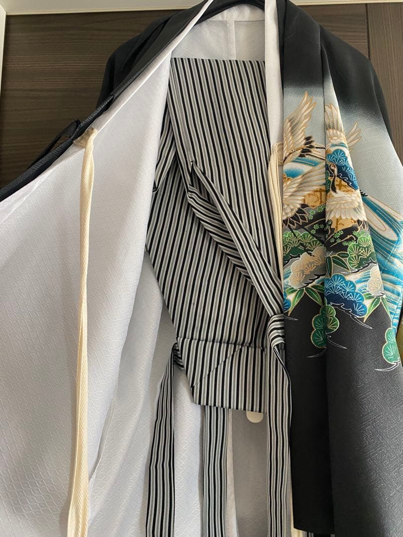 七五三　男の子　着物　【付属品:懐剣、羽織紐】