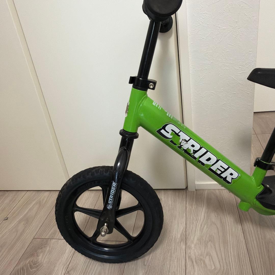 STRIDER スポーツモデルグリーン 12インチ　バッグ付き