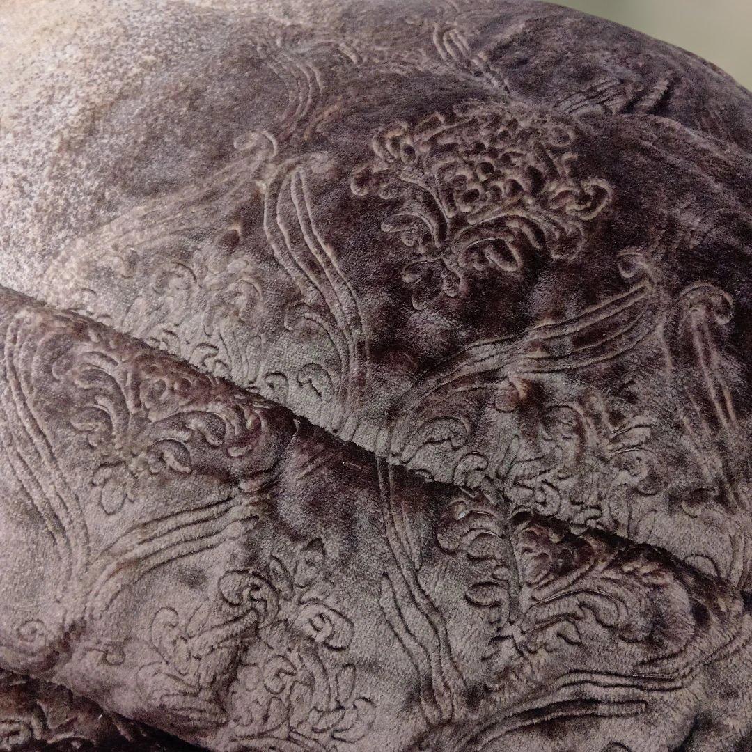 こたつ用 フリース掛布団 205×205cm 厚描け両面フランネルボアでぽかぽか