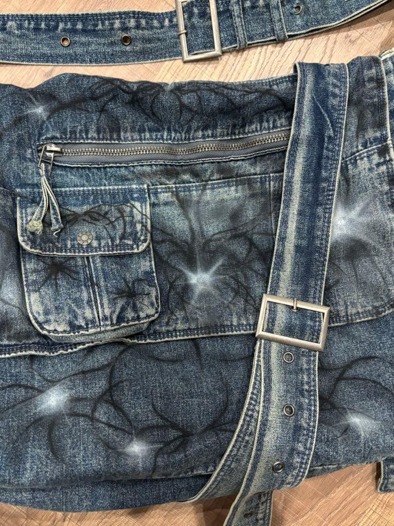 Jaded london × Cold f33t デニムバッグ