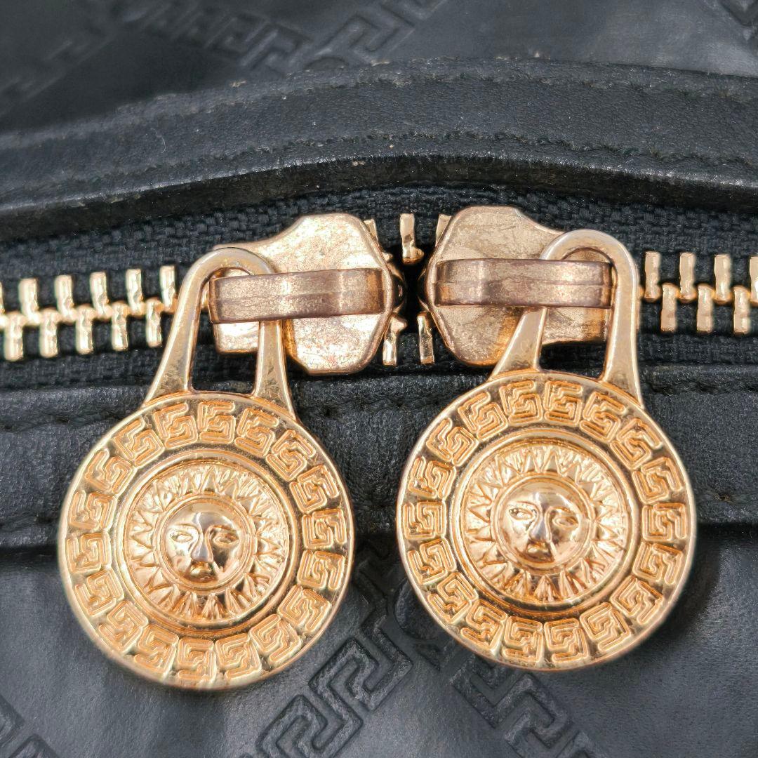 【美品 高級◎】ヴェルサーチ ボストンバッグ サンバースト 2way 大容量