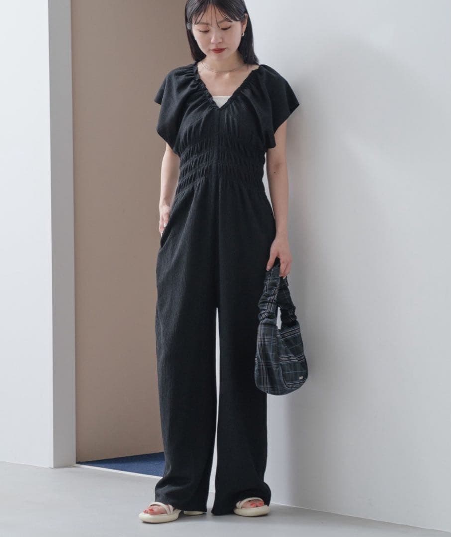 【新品未使用タグ付き】Kastane シャーリングイージーオールインワン