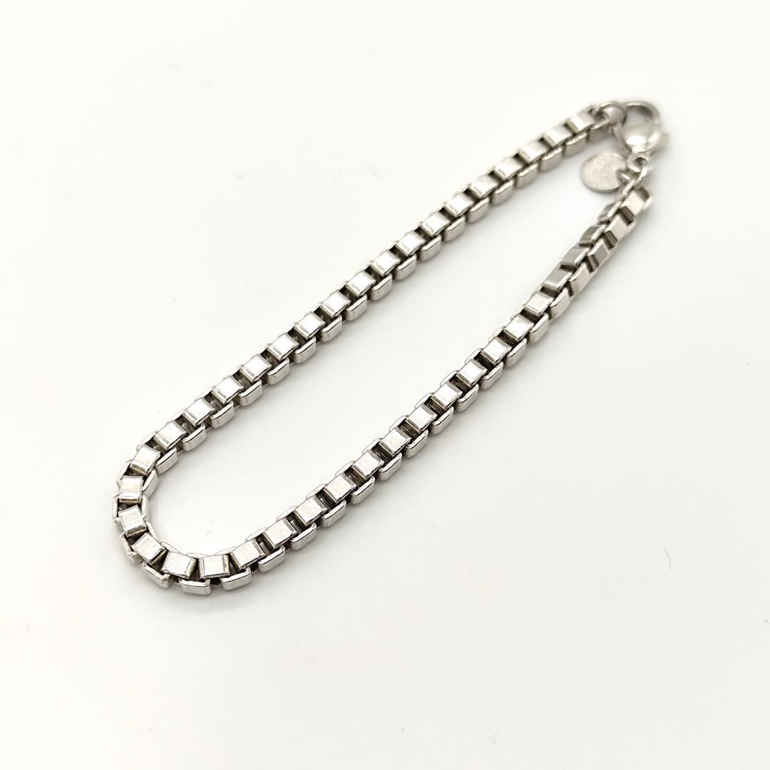 【中古】ティファニー ベネチアン ブレスレット 925 シルバー