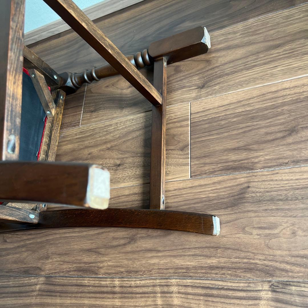 ①アンティーク　椅子　チェア　インテリア　ヴィンテージ　輸入家具　古家具　レトロ