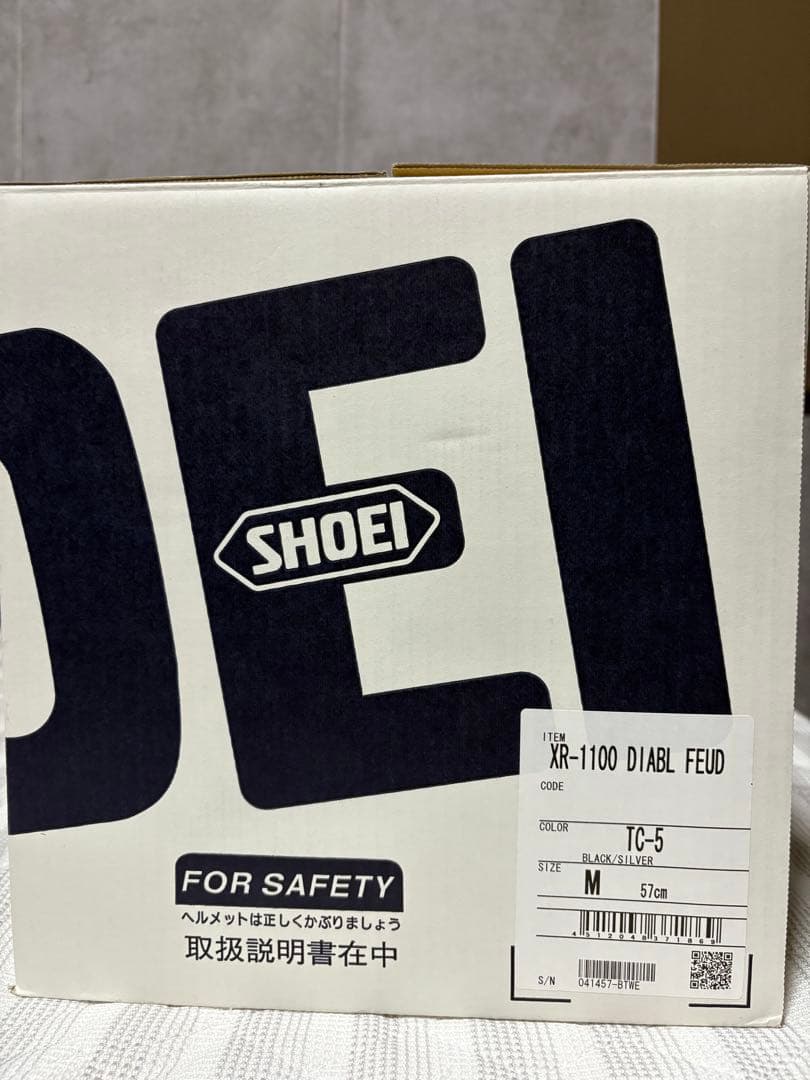 SHOEI フルフェイスヘルメット　スモッグシールド付き