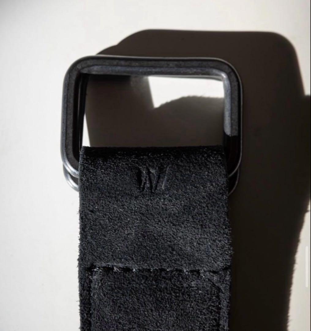 W double belt KUDU OVY ベルトkaja スウェード