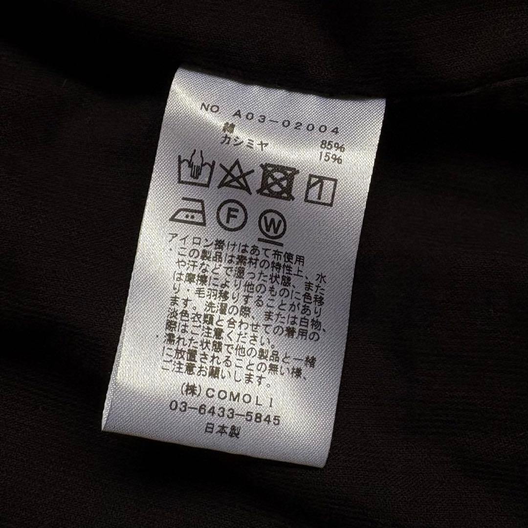 comoli コーデュロイ コモリシャツ サイズ2