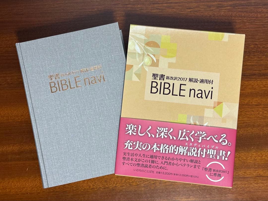 聖書 新改訳2017 解説・適用付 BIBLE navi