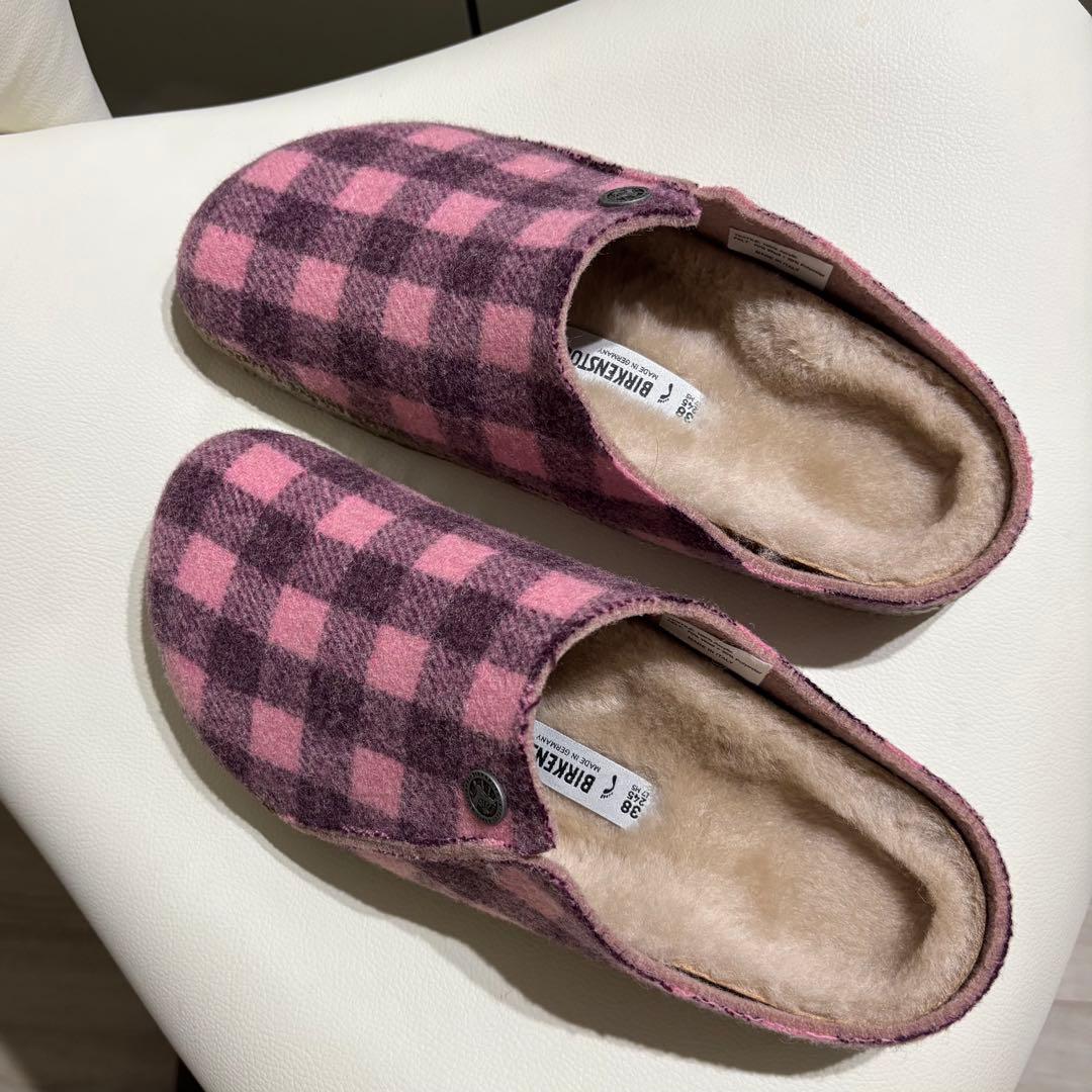 専用です　新品 試履のみ　ビルケン ルームシューズ ツェルマット24.5