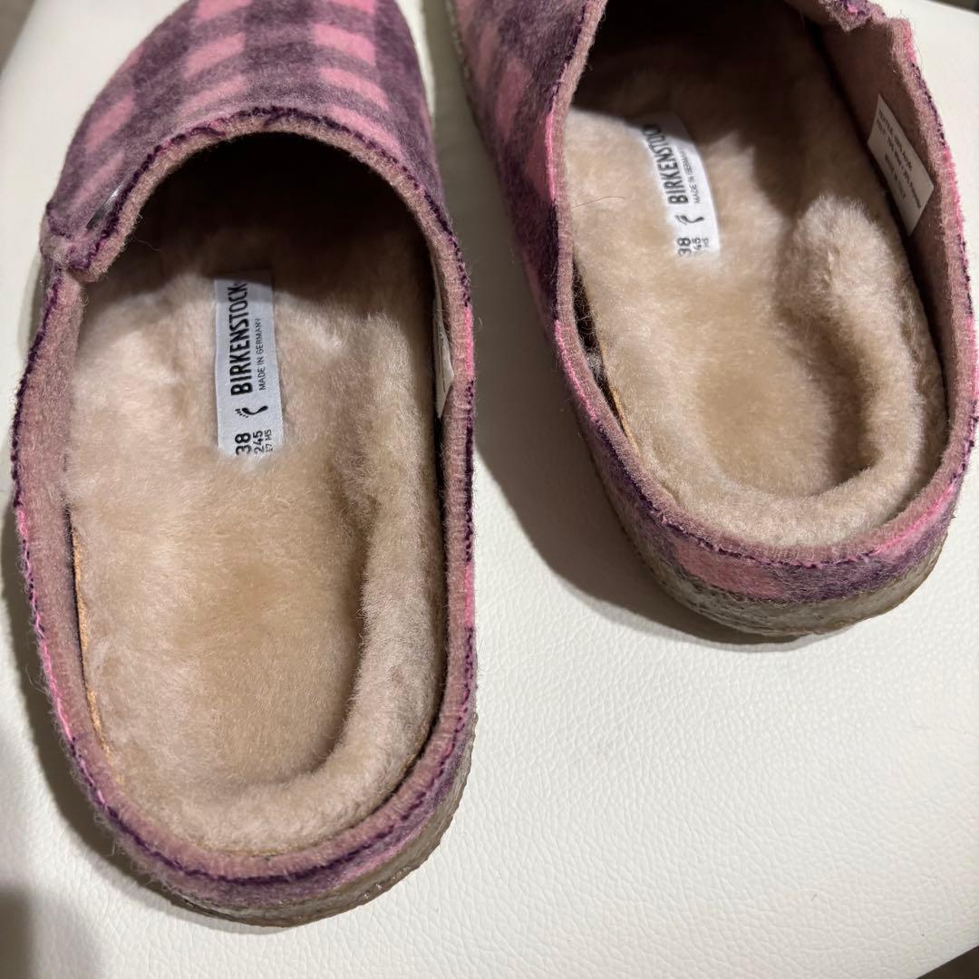 専用です　新品 試履のみ　ビルケン ルームシューズ ツェルマット24.5
