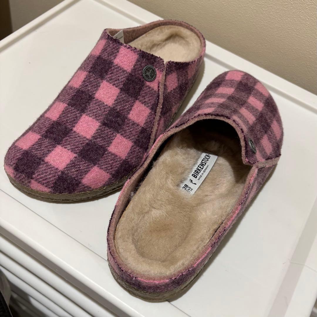 専用です　新品 試履のみ　ビルケン ルームシューズ ツェルマット24.5