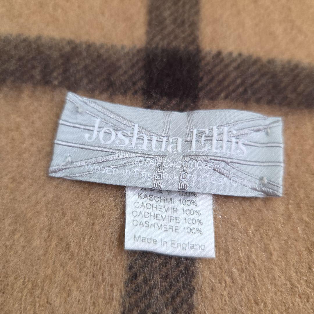 ジョシュアエリス　カシミヤストール　大判