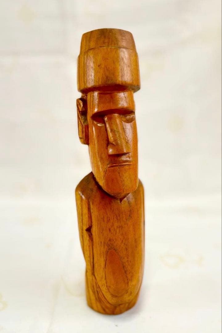 一点物モアイ像 ミルタイティイースター島購入