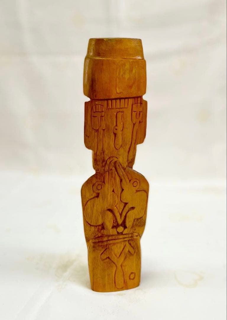 一点物モアイ像 ミルタイティイースター島購入