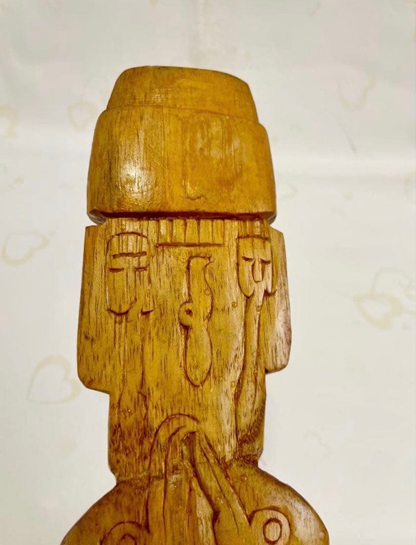 一点物モアイ像 ミルタイティイースター島購入