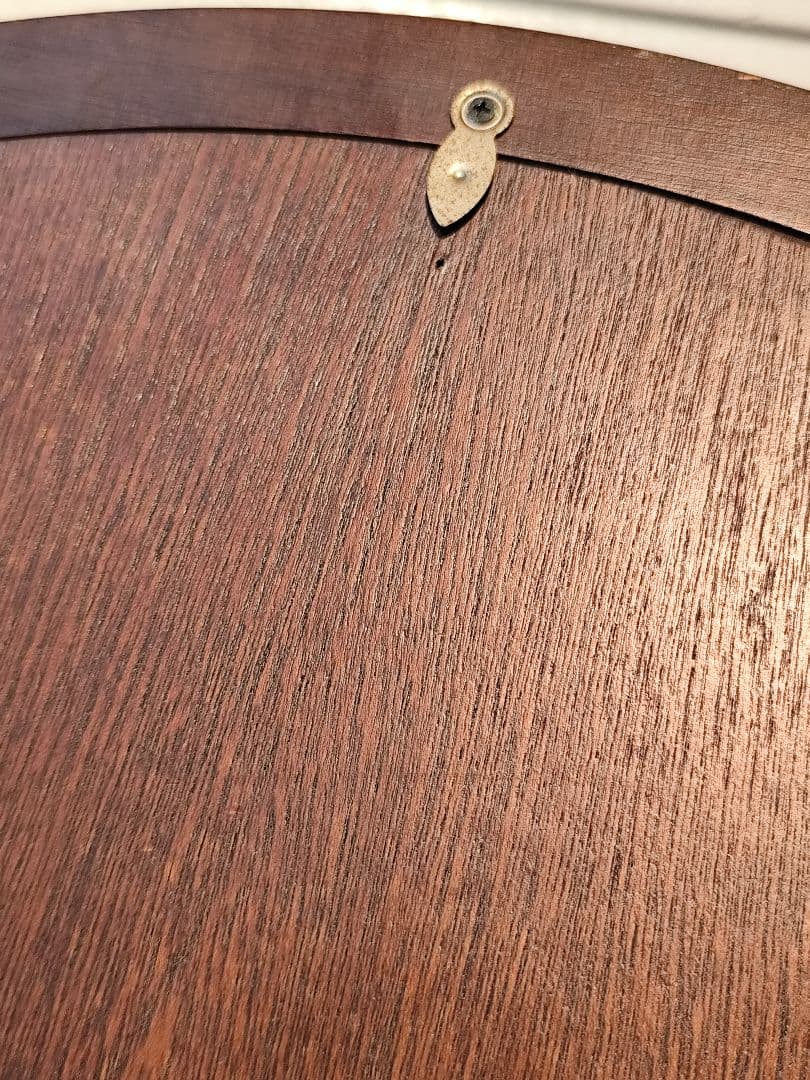 戸塚刺繍　 花柄　薔薇　楕円形ミラー　木製　額縁　刺繍　オーバル　アンテーク