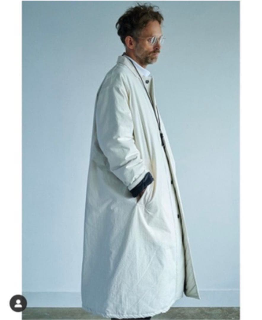 Steven Alan × yarmo ラボコート　ホワイト