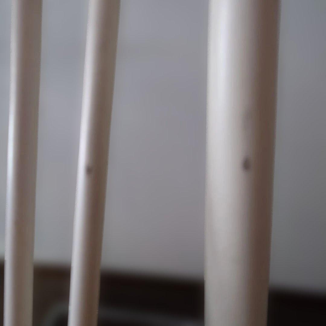 北欧風　レトロポップ　ダイニングチェア　ターコイズブルー　ミッドセンチュリー