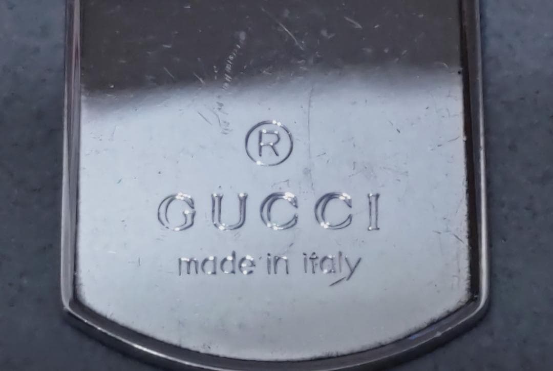 Gucci　グッチ　SV925　ドックタグ　ネックレストップ　39972