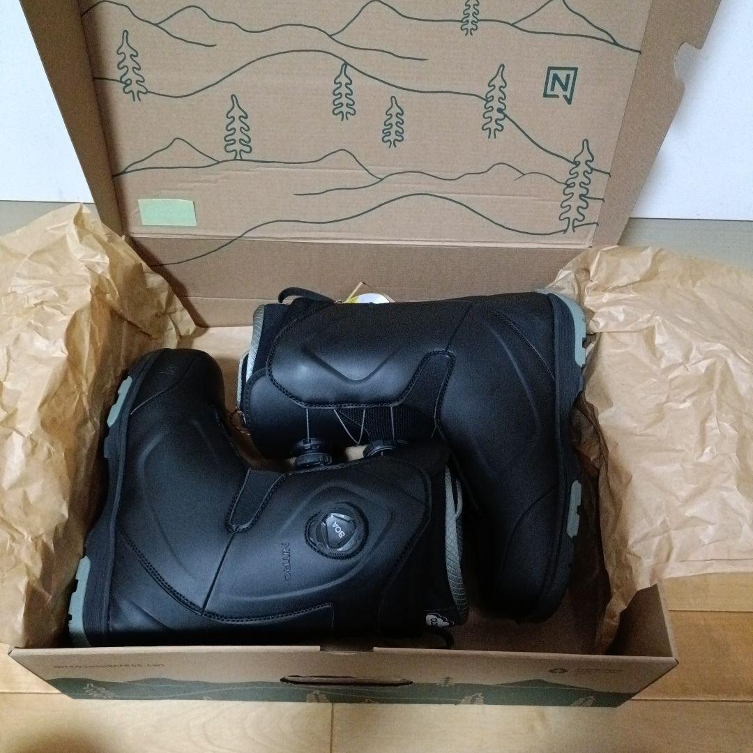 未使用品　NITRO CLUBBOA スノーボードブーツ 27.5cm　グラトリ