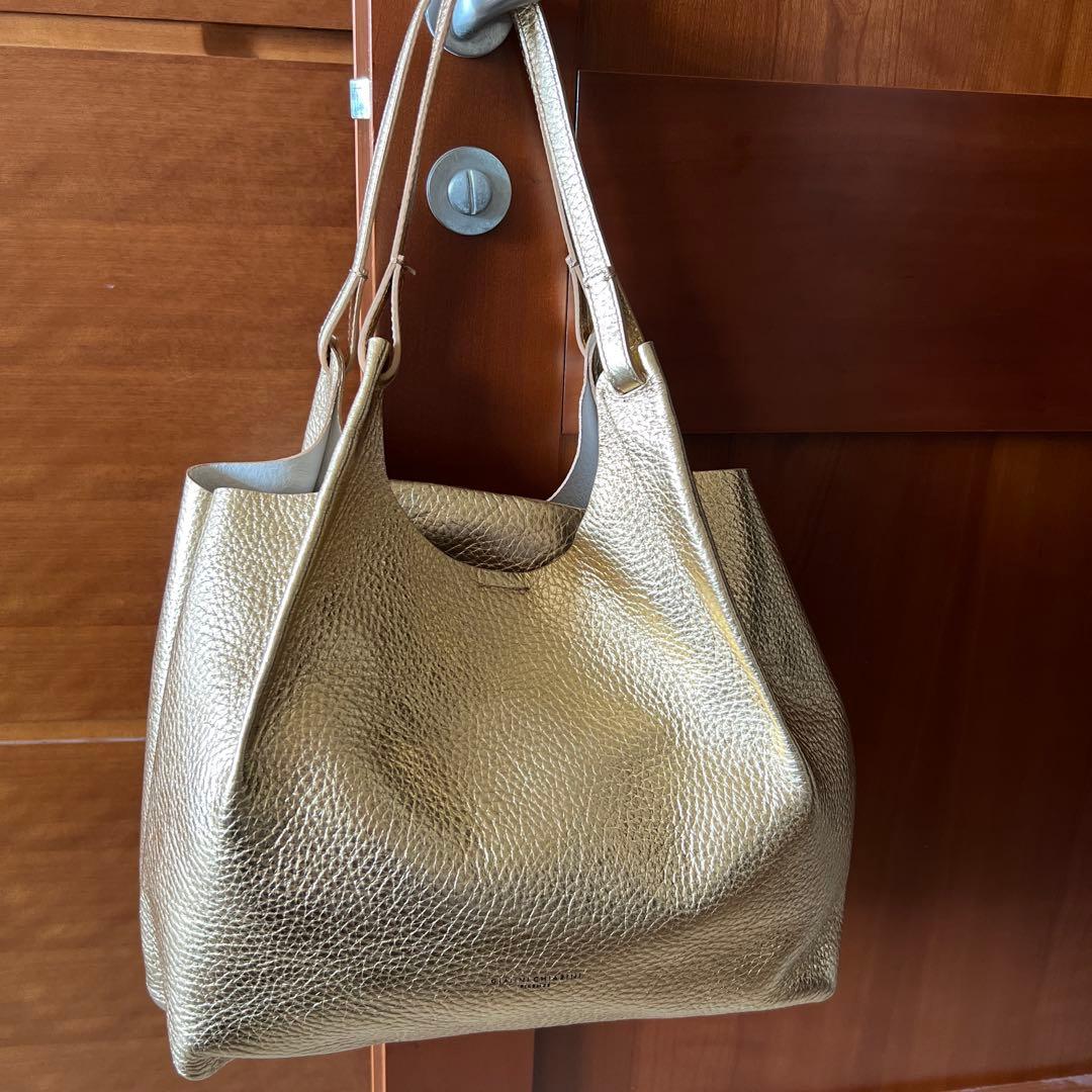 ジャンニキアリーニDUA Mゴールドポーチ付き保存袋あり【大大セール】