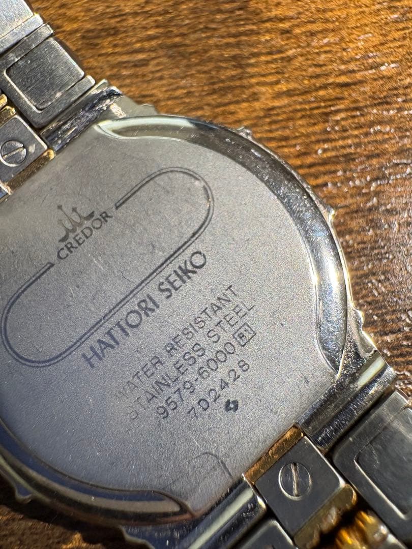 CREDOR　クレドール　メンズ　9579-6000電池交換済み