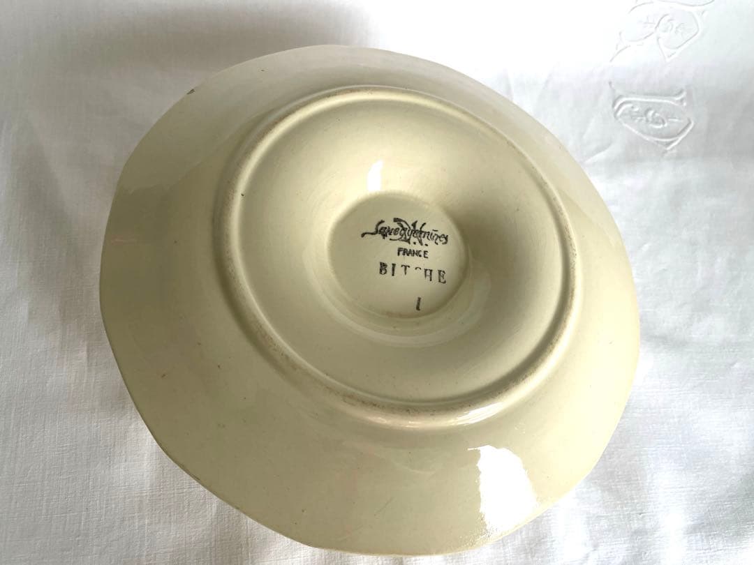 サルグミンヌ　アンティーク　ハンドペイントのソーシエール