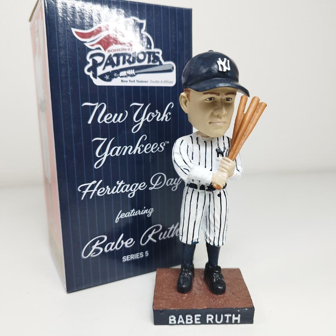 ベーブルース ヤンキース ボブルヘッド フィギュア バブルヘッド Ba hS0S
