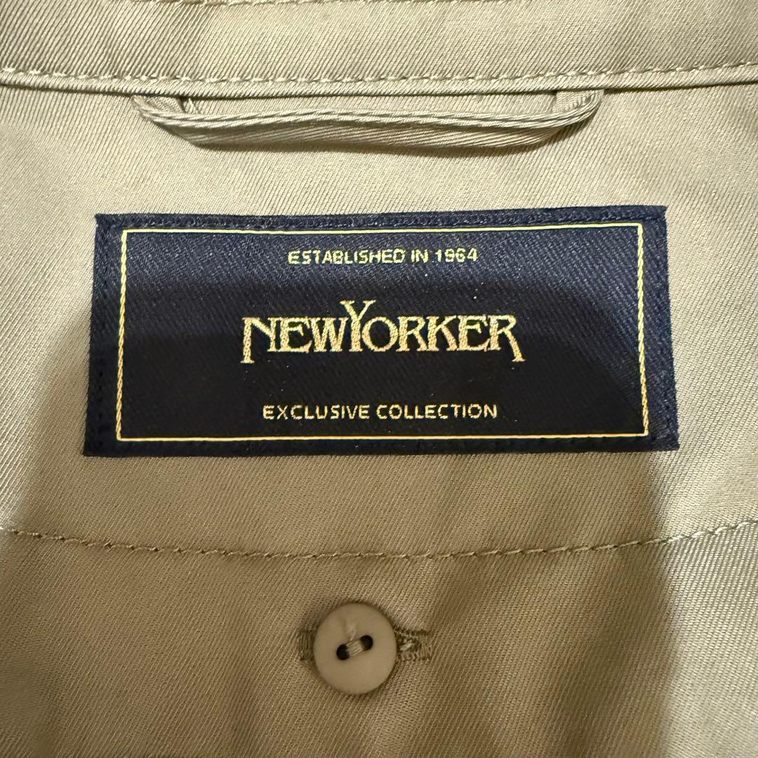 美品です。超大きいサイズ　ニューヨーカー　トレンチコート中綿キルティングライナー