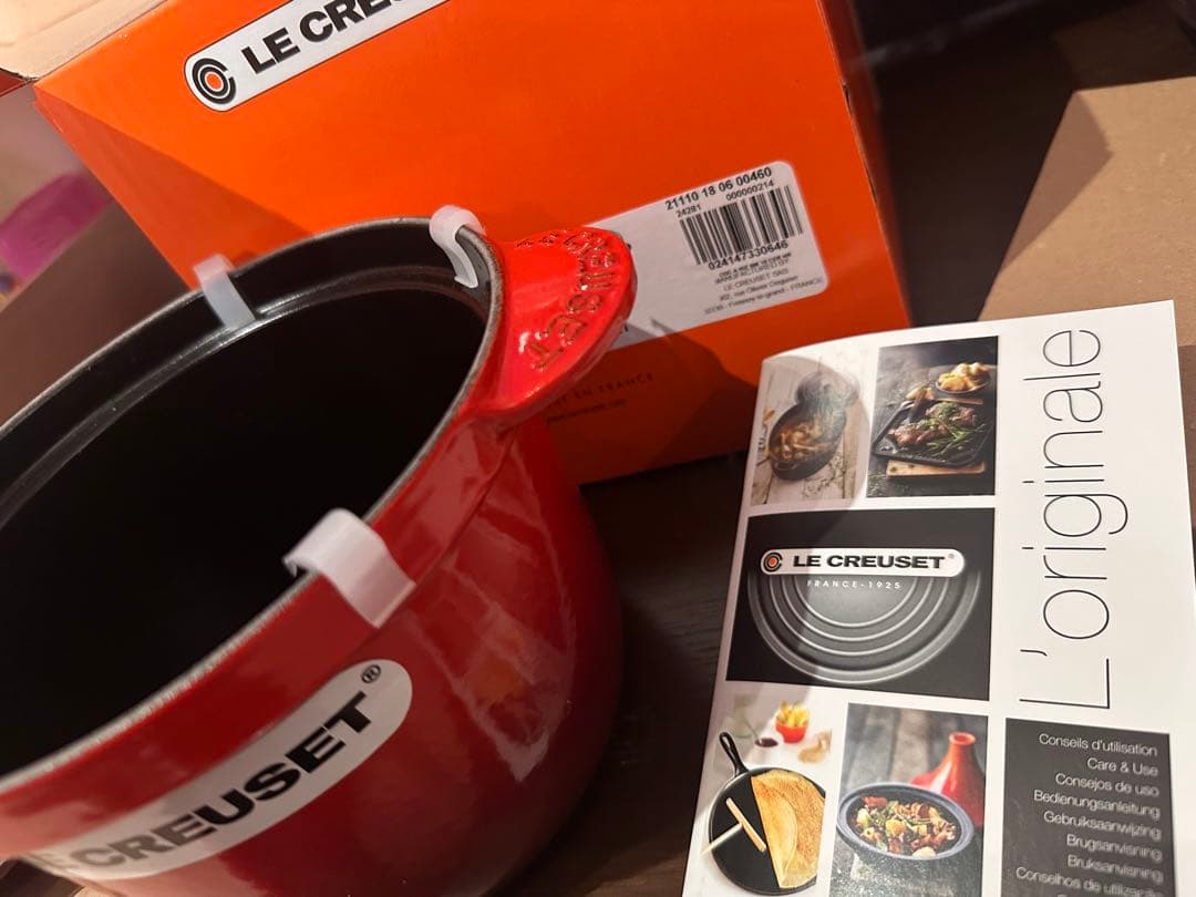 LE CREUSET　ル・クルーゼ ココットエブリィ18　チェリーレッド