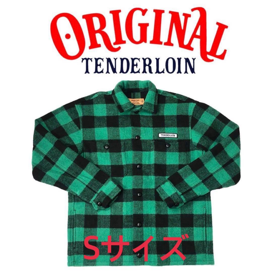 TENDERLOIN バッファロージャケット　グリーン　チェック