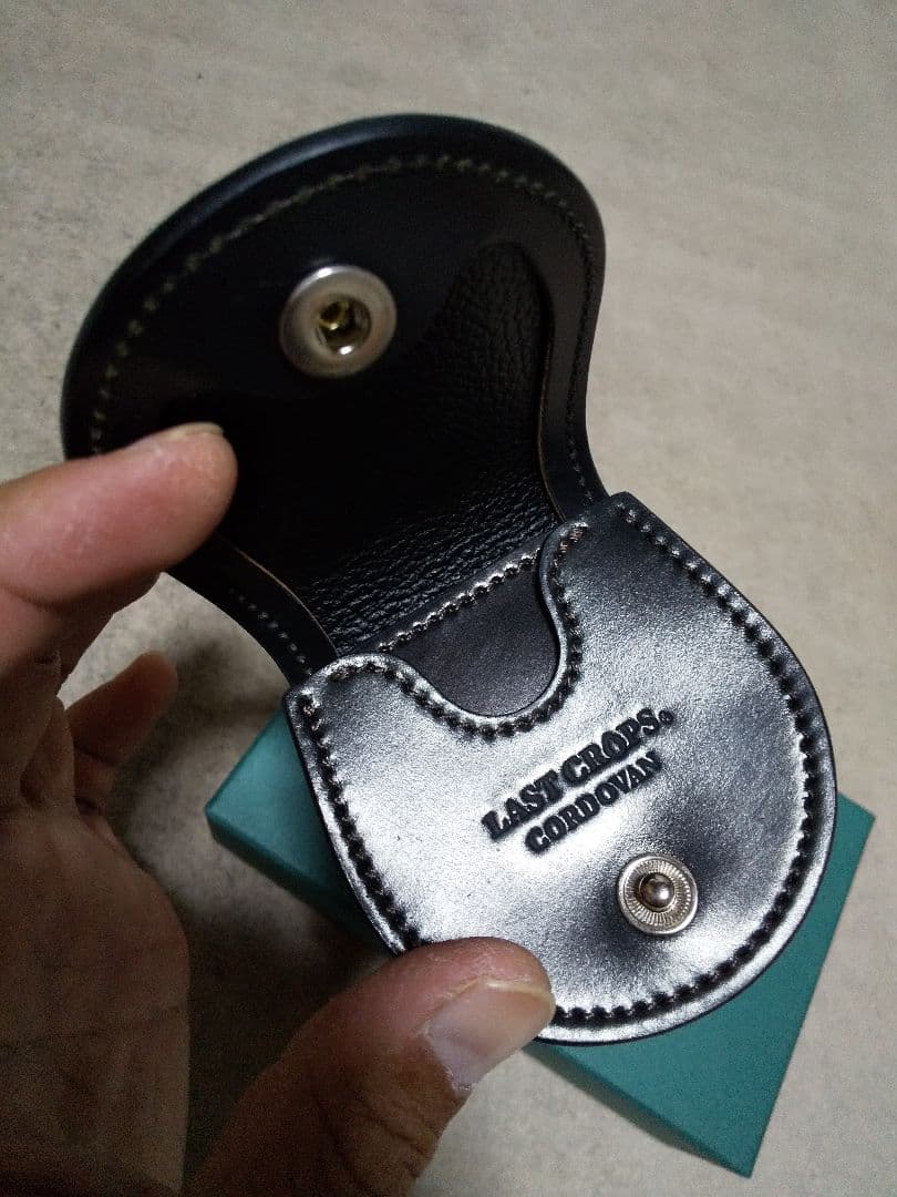 新品未使用 ラストクロップス LC シェルコードバン サークル ケース
