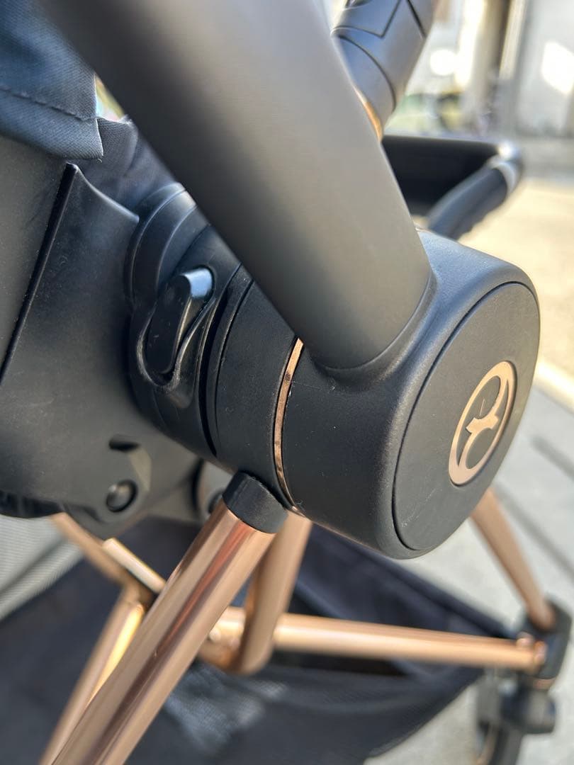 cybex Mios ベビーカー ブラック・ローズゴールド