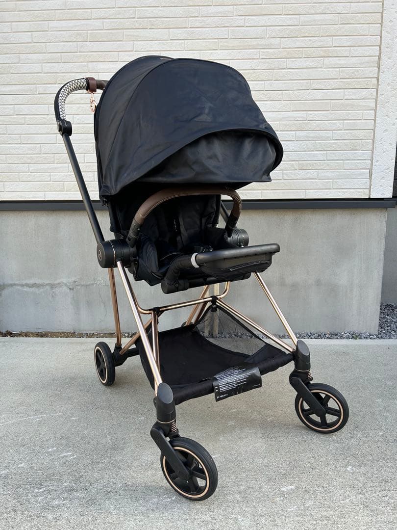 cybex Mios ベビーカー ブラック・ローズゴールド