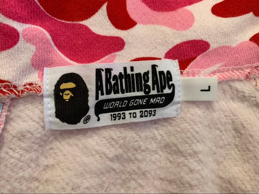 ★激レア★ APE abc セパレート シャークパーカー L パーカー kaws