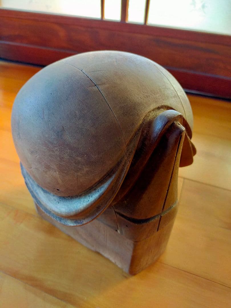 アンティーク　帽子　パズル木型