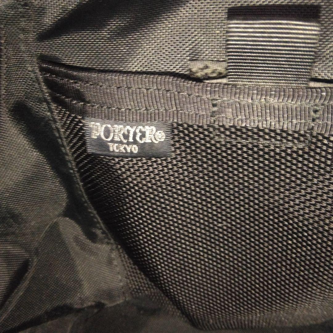 【美品】ポーター　ヒート　メッセンジャーバッグ　ナイロン　大容量　ブラック　L