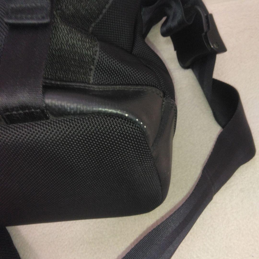 【美品】ポーター　ヒート　メッセンジャーバッグ　ナイロン　大容量　ブラック　L