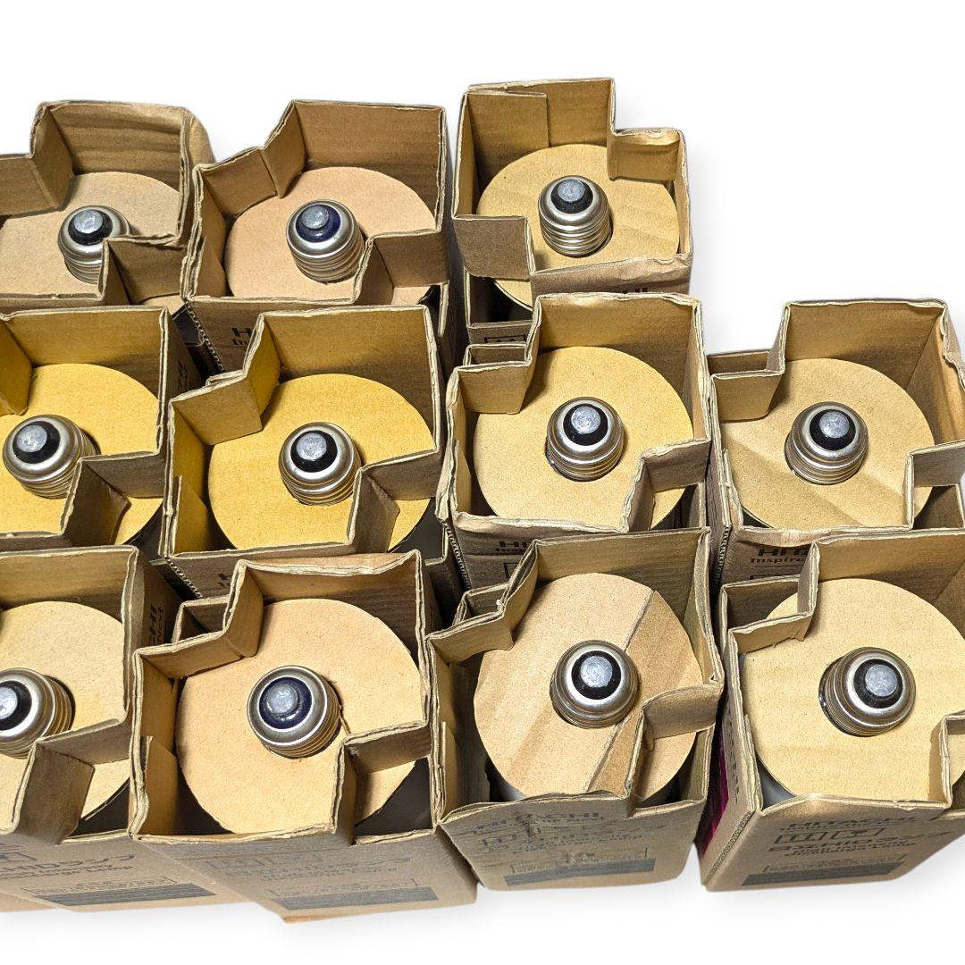 【希少】生産終了の日立水銀灯HF100X、未使用17個セット。設備保全に。