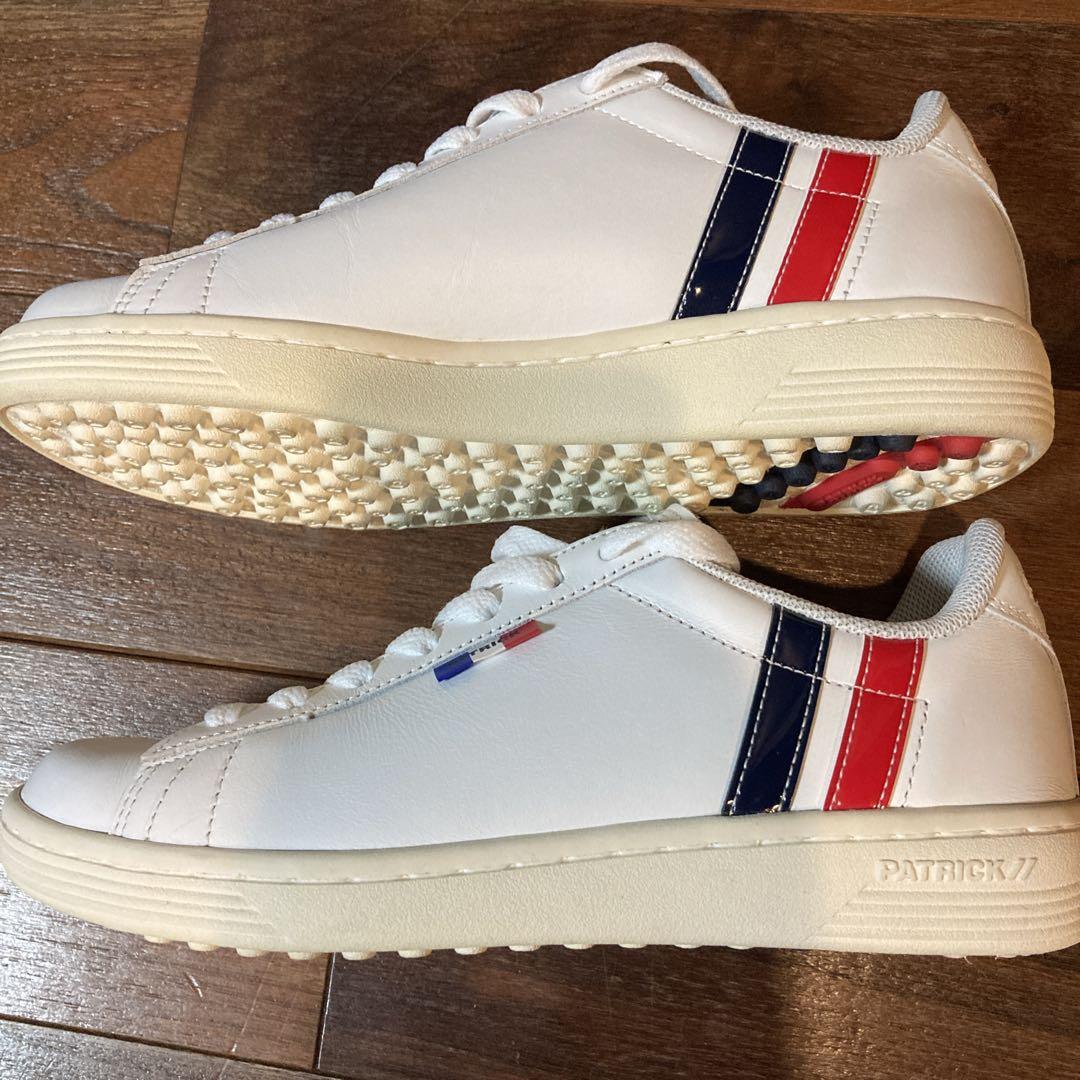 新品✨️PATRICK パトリック GOLF ゴルフ ホワイト 37 23.5㎝