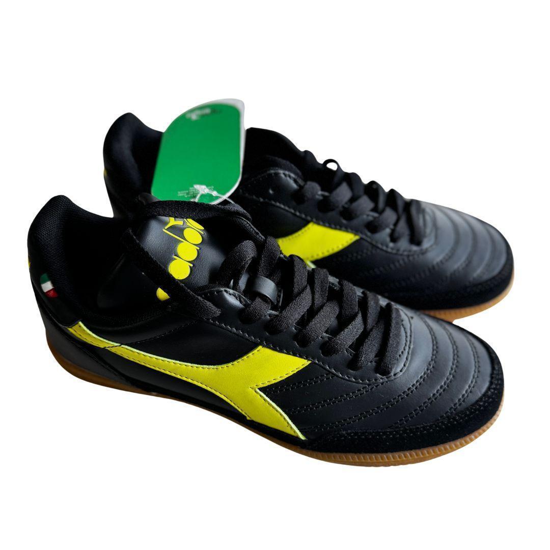 希少 未使用★ディアドラ DIADORA GOLD INDOOR FLUO