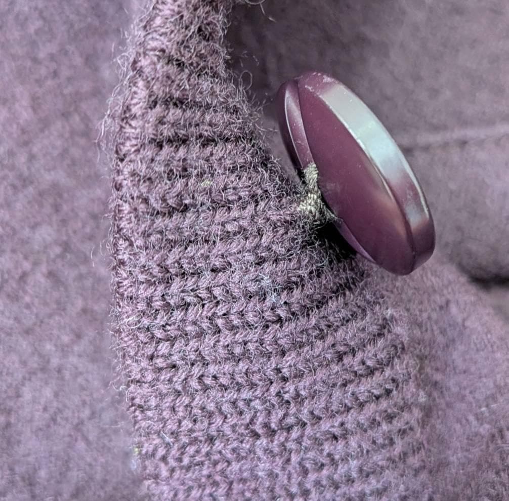 LEONARD レオナール コート パープル系 花柄 ４２サイズ