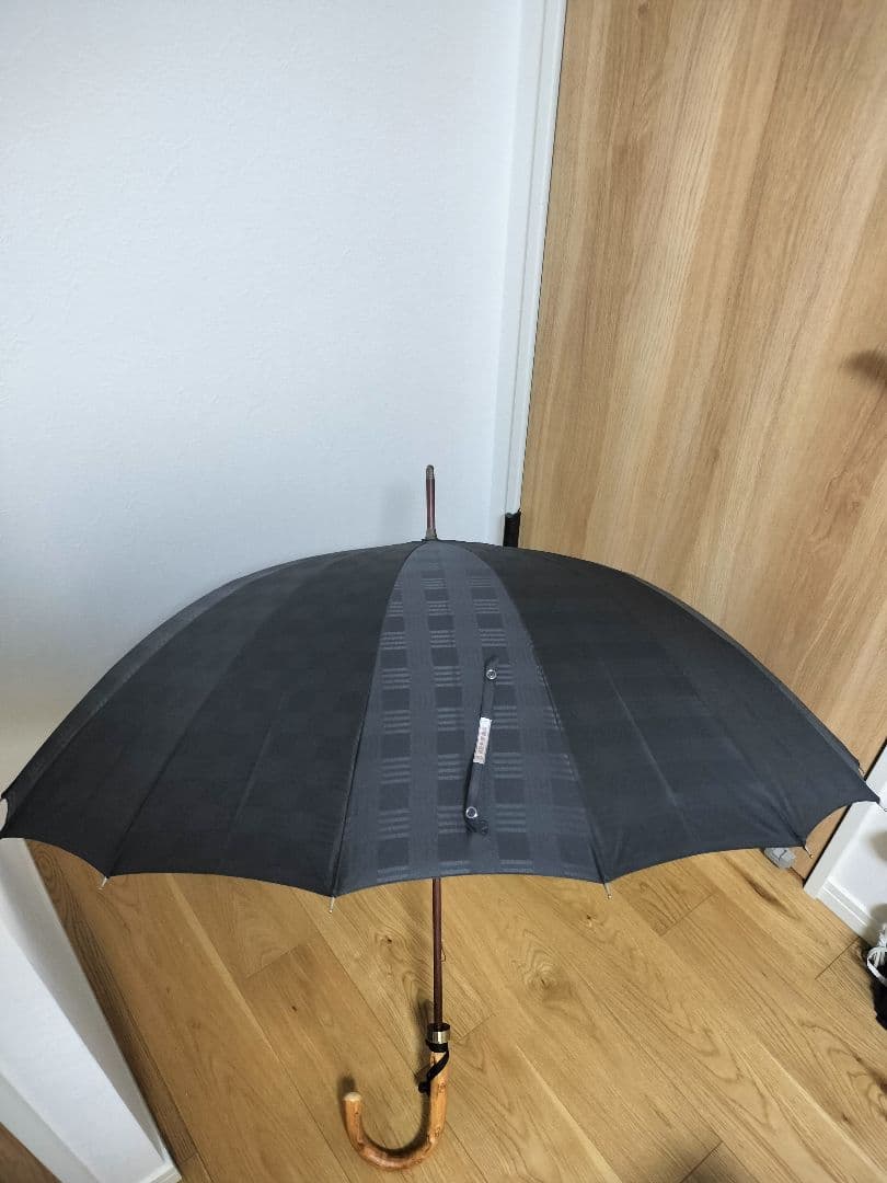 【ほぼ新品】前原光榮商店 16本傘 黒