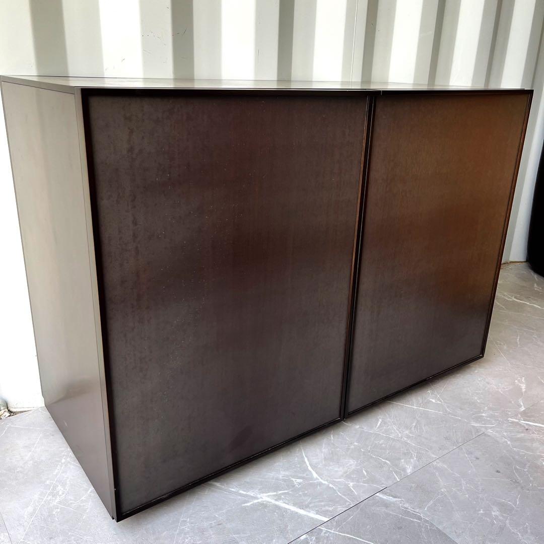 取付無料！アルフレックス コンポーザー 北欧モダン風ブラウンサイドボード✨