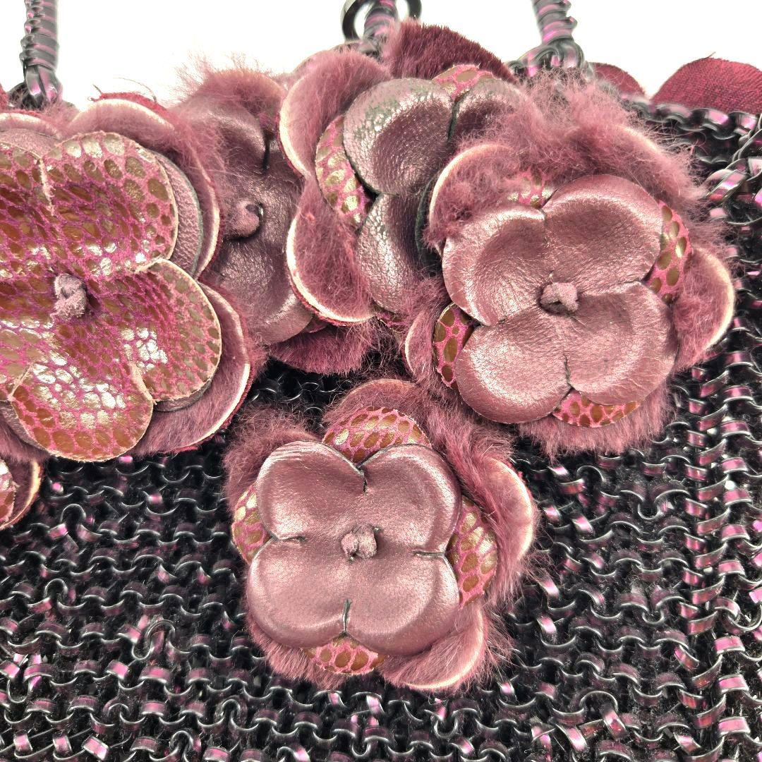 稀少　ANTE PRIMA　アンテプリマ　ワイヤーバッグ　FIORI　フラワー