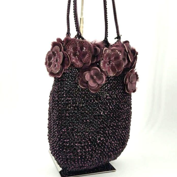 稀少　ANTE PRIMA　アンテプリマ　ワイヤーバッグ　FIORI　フラワー