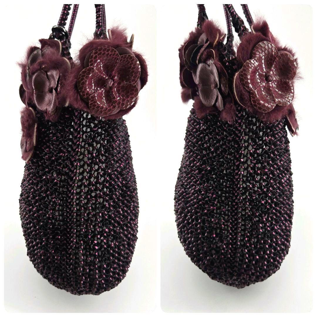 稀少　ANTE PRIMA　アンテプリマ　ワイヤーバッグ　FIORI　フラワー