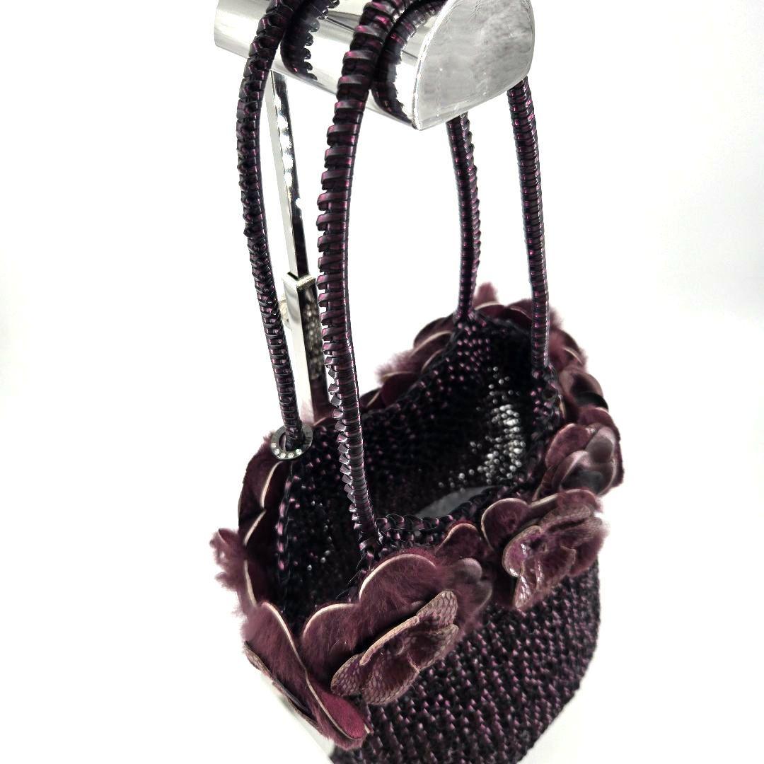 稀少　ANTE PRIMA　アンテプリマ　ワイヤーバッグ　FIORI　フラワー