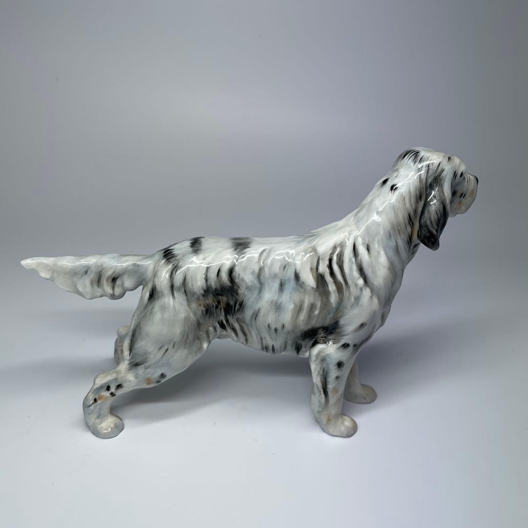 ロイヤルドルトン   イングリッシュセター 陶器　犬